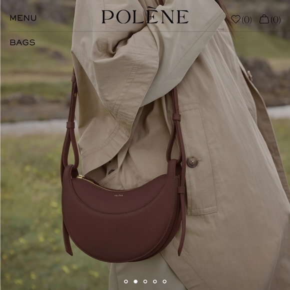 Polene Numero Dix purse - Sandalwood - Picture 6 of 13